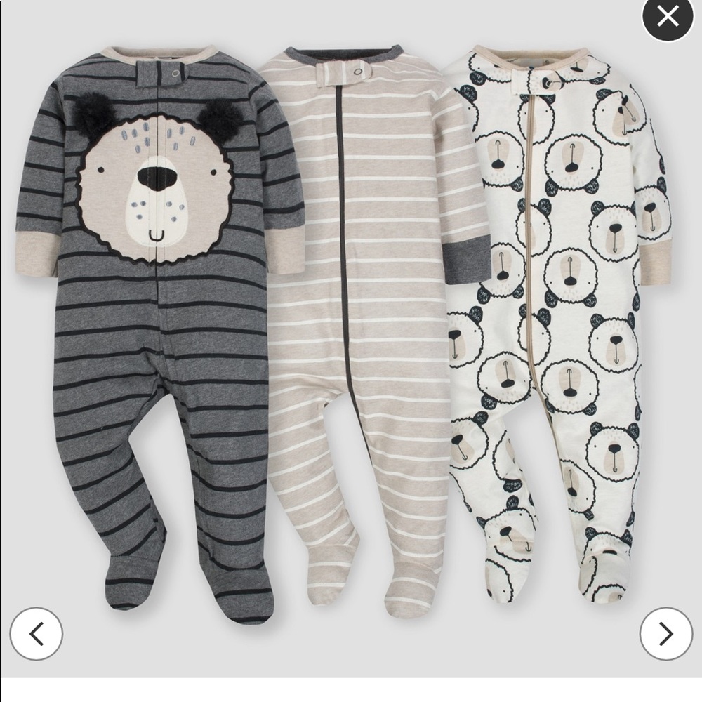 Boys Gerber sleep n plays